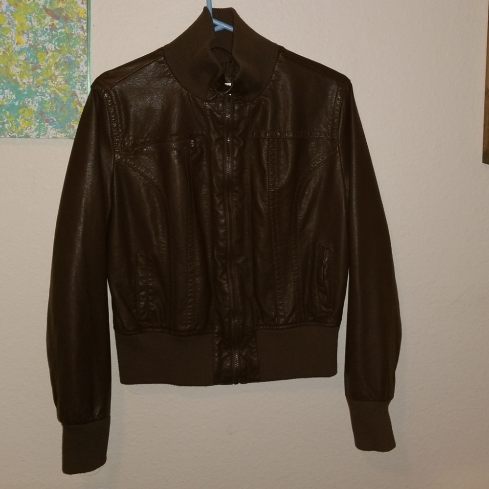 Leather jacket